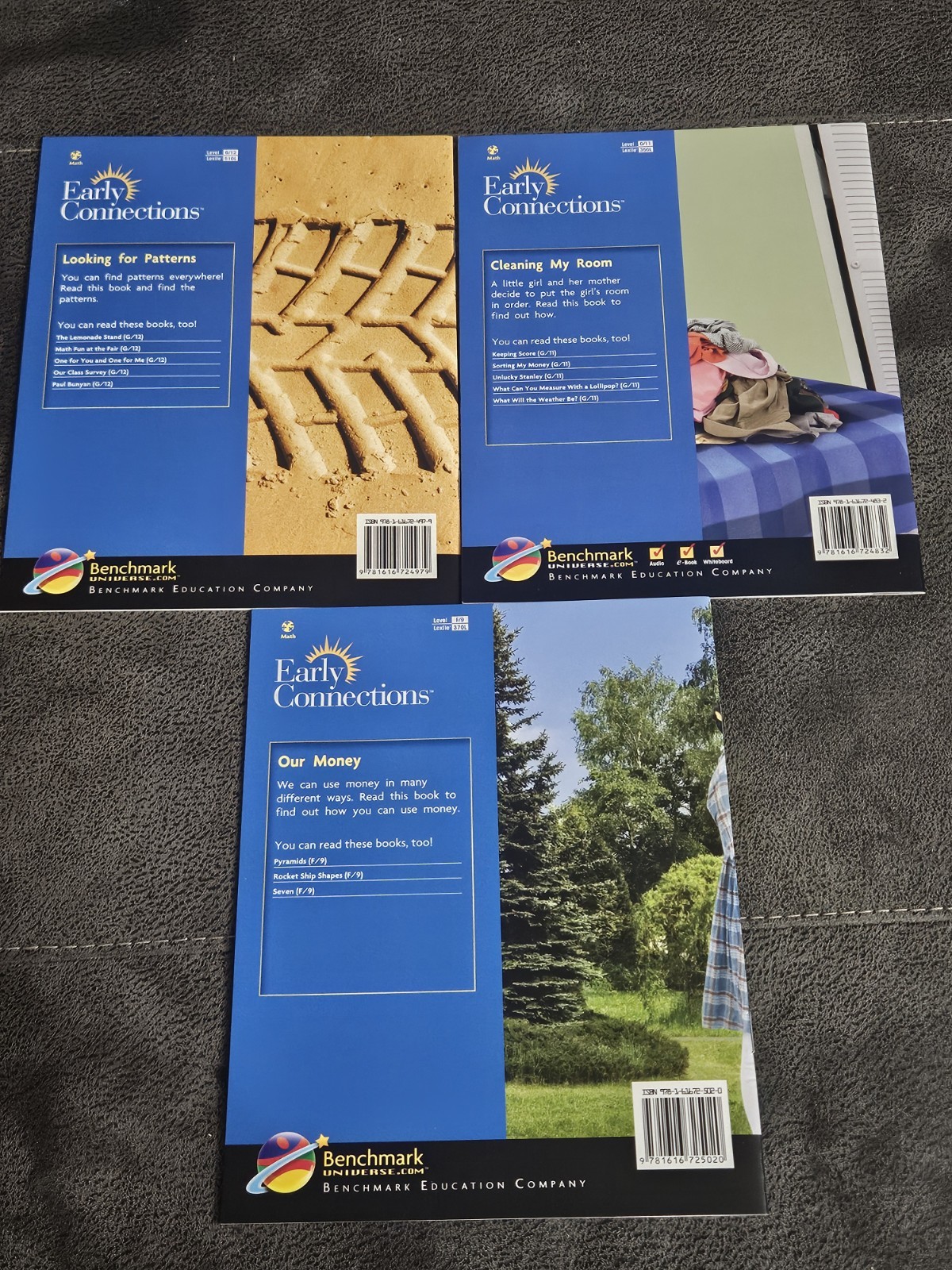 Benchmark Education Early Connections Soft 18 Page Books Easy Readers