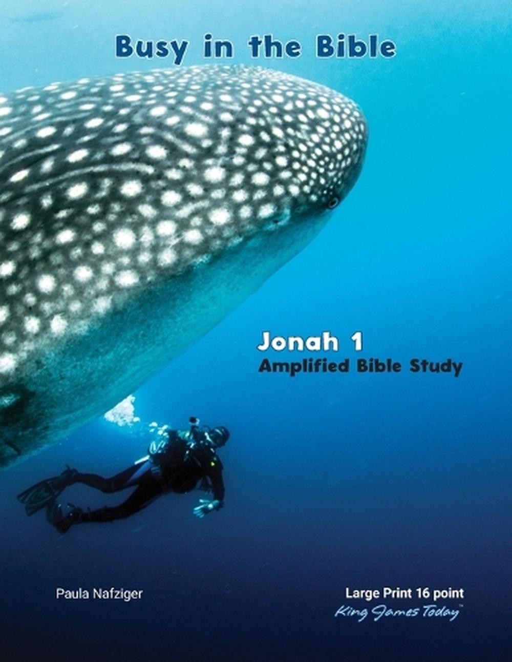 Busy in the Bible Jonah 1: Amplified Bible Study by Paula Nafziger Paperback Boo