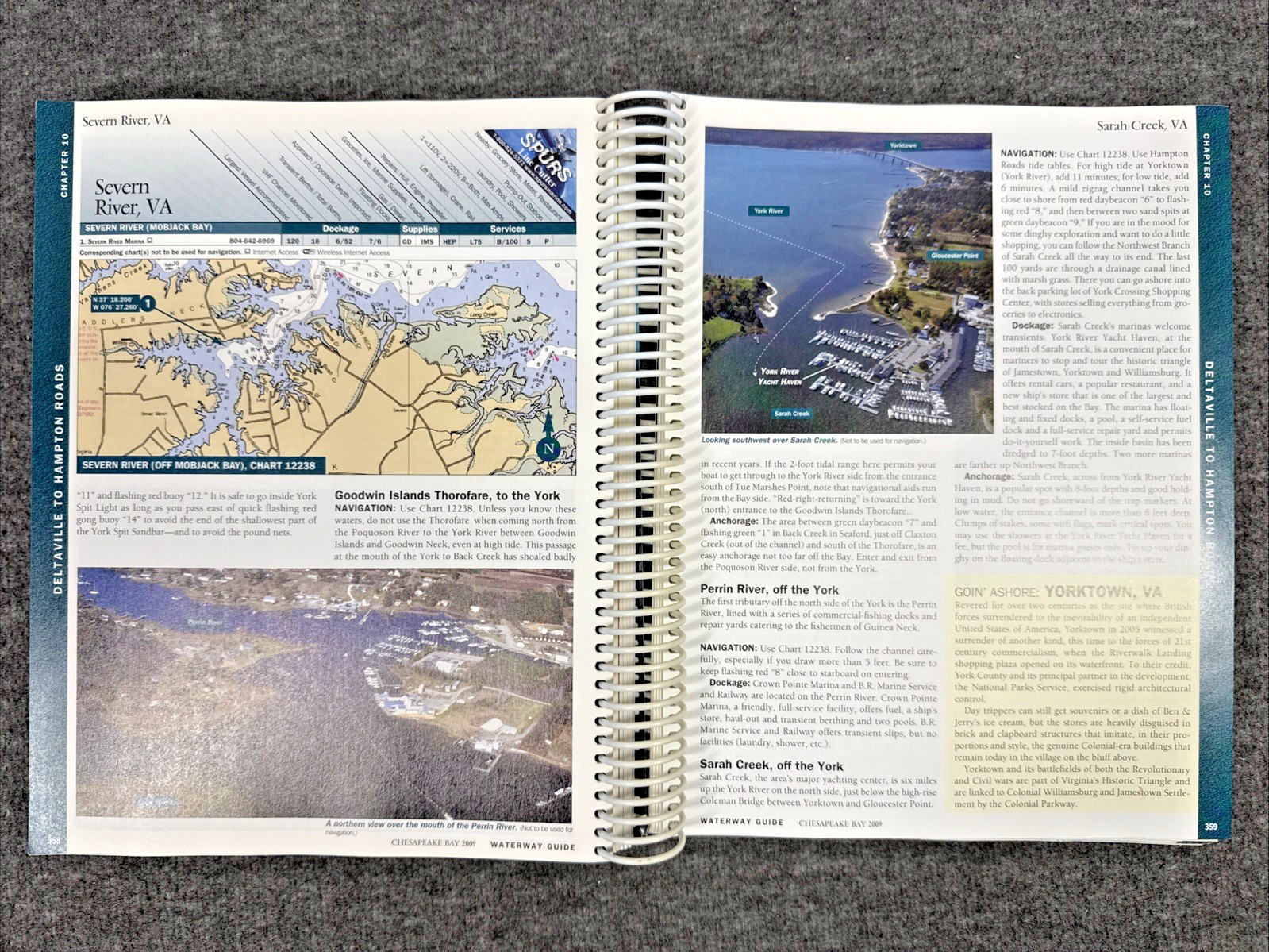Waterway Guide Chesapeake Bay & Delaware Bay 2009 (Cape May NJ – Norfolk VA)