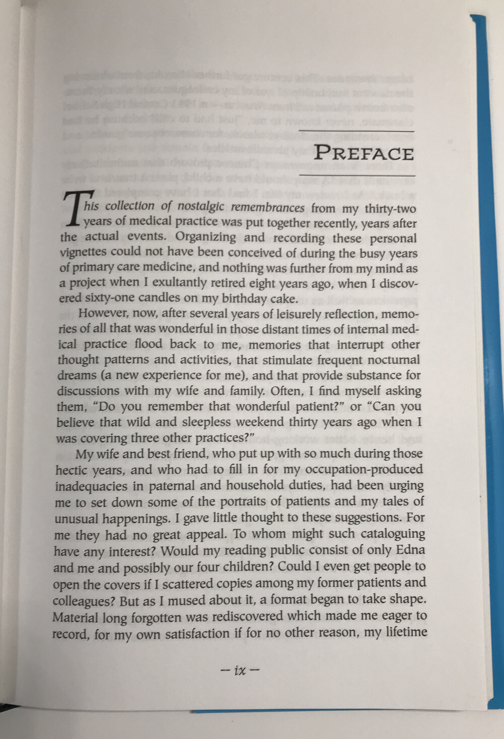 Years of Practice: A Doctor Looks Back by Snow, David B. 1st Ed Signed