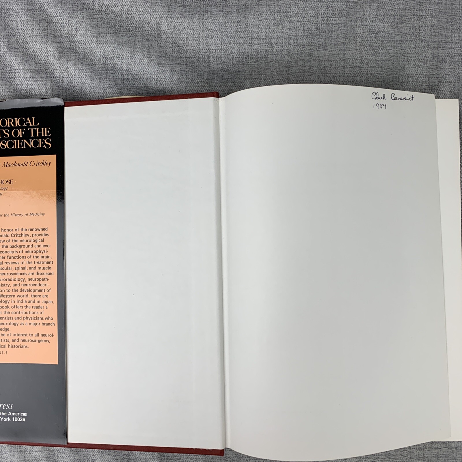 Historical Aspects of the Neurosciences By Rose & Bynum