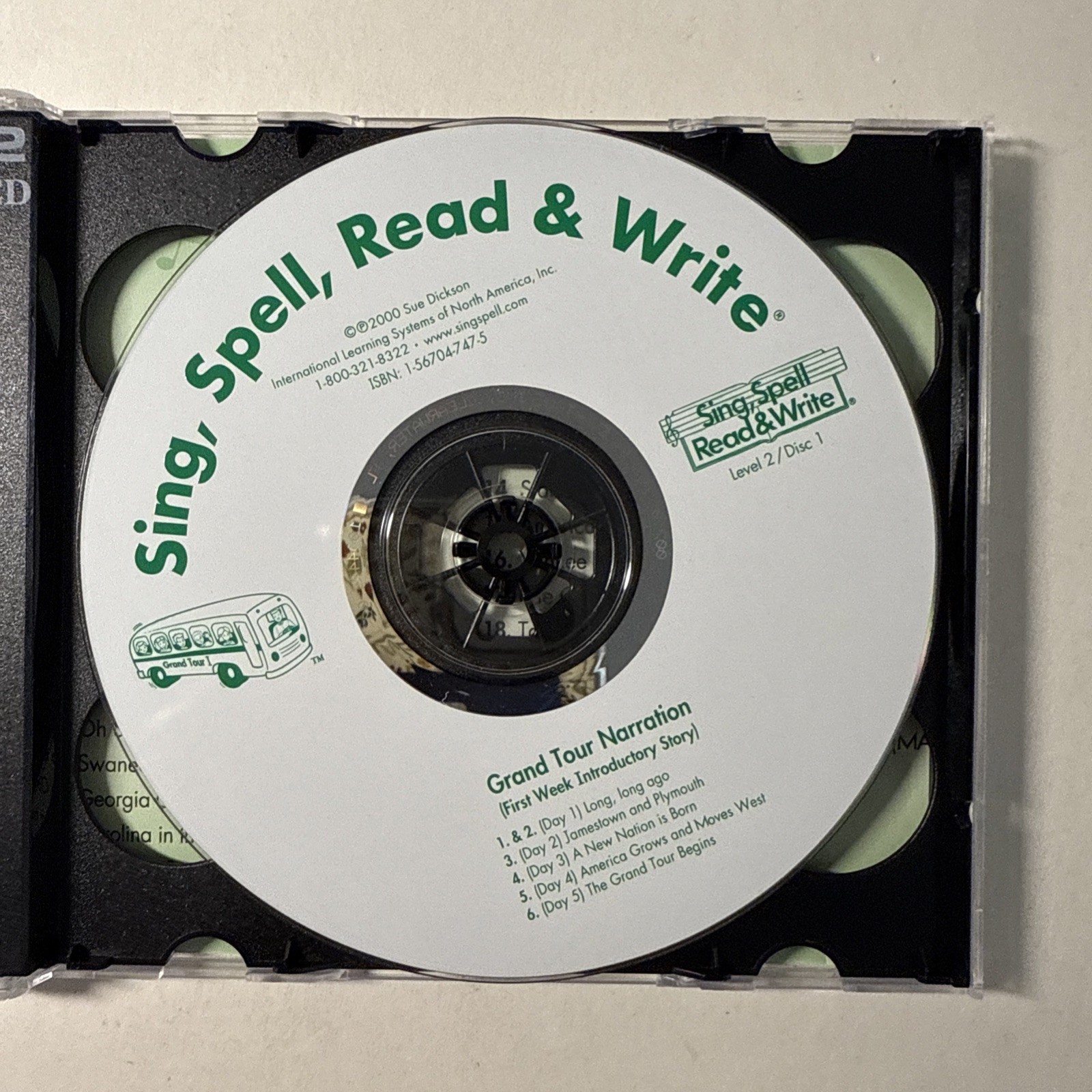 Sing Spell Read Write, Grand Tour, Level 2, Cd, Stories & Songs