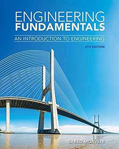 Engineering Fundamentals: An – Paperback, by Moaveni Saeed – Very Good