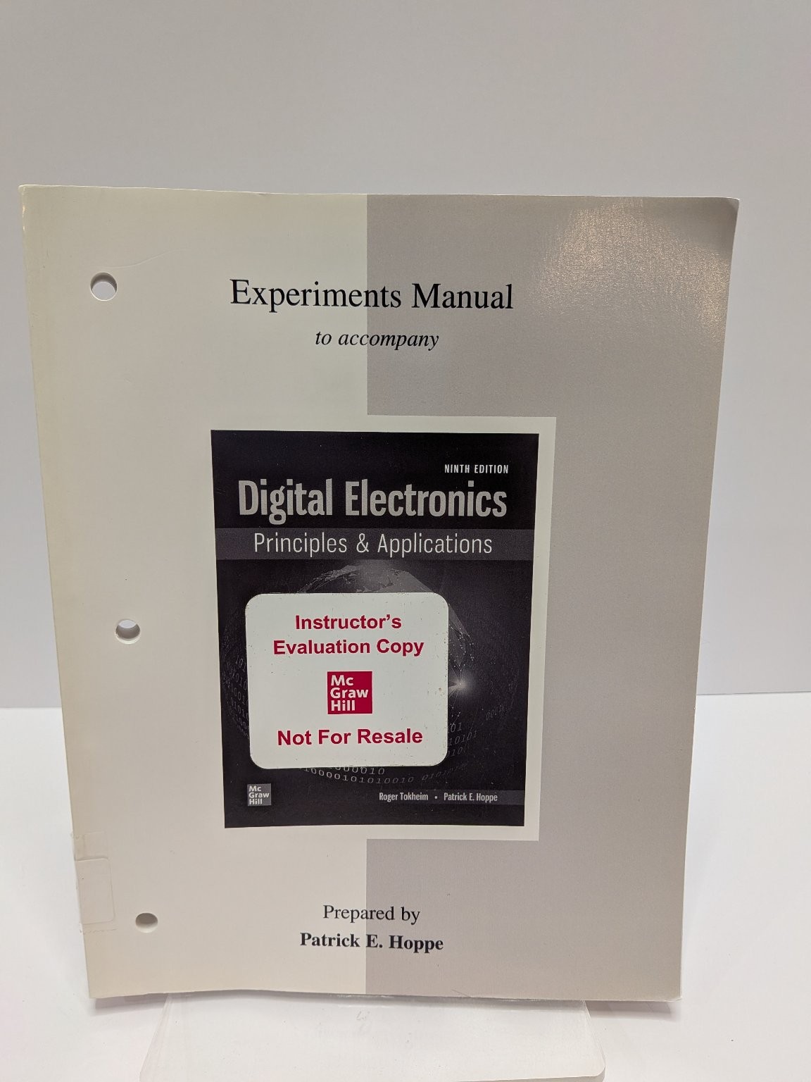 Digital Electronics Principles & Applications 9th ed Manual Only PB Hoppe PB VG
