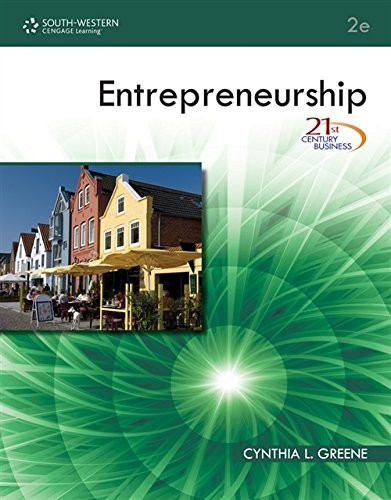 21ST CENTURY BUSINESS SERIES: ENTREPRENEURSHIP (DECA) By Cynthia L. Greene *VG+*