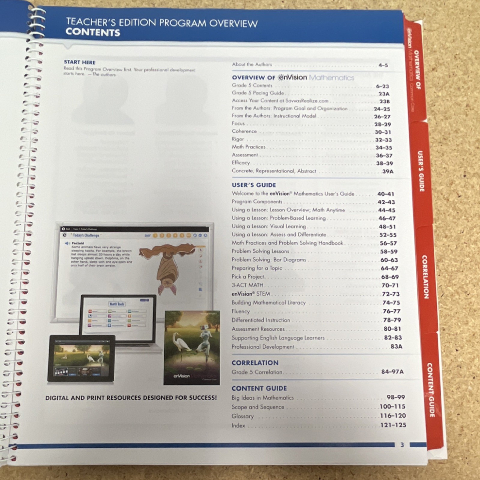 Savvas enVision Mathematics Common Core Teacher’s Edition Grade 5
