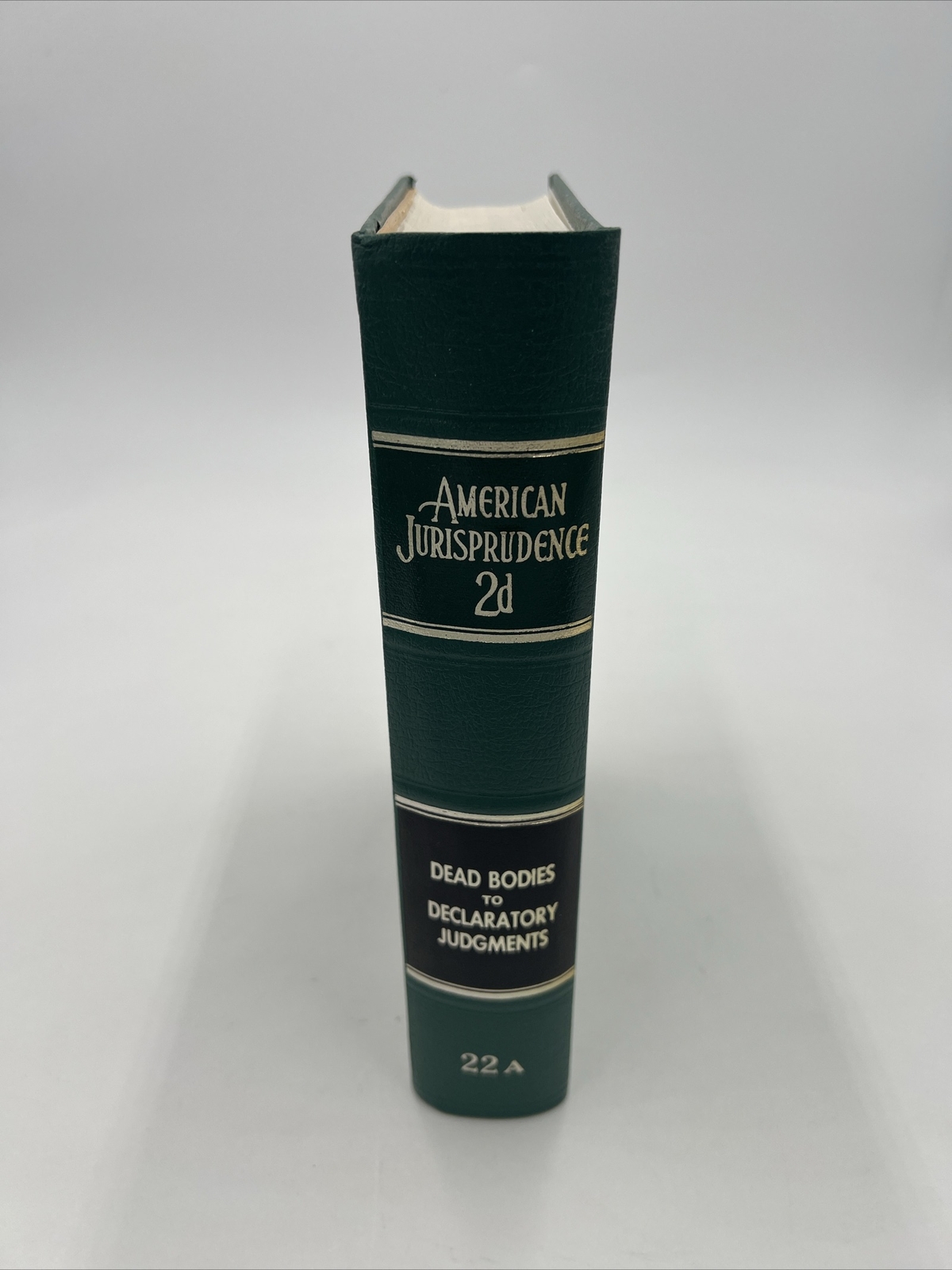 American Jurisprudence 2d State and Federal Vol 22A Dead Bodies to Decl Judgment