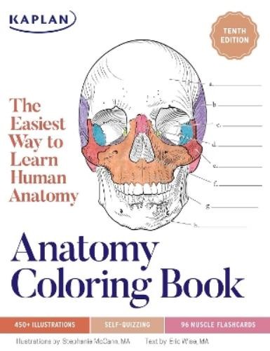 Stephanie McCan Anatomy Coloring Book with 450+ Realisti (Paperback) (UK IMPORT)
