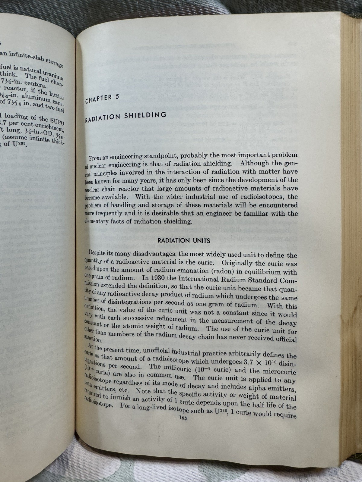 Introduction to Nuclear Engineering Stephenson 1954 HC McGraw Hill Physics Text