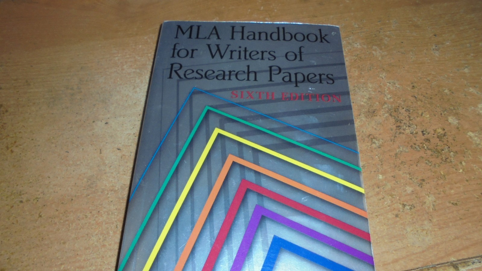 MLA Handbook for Writers of Research Papers by Joseph Gibaldi 2003 Paperback 0
