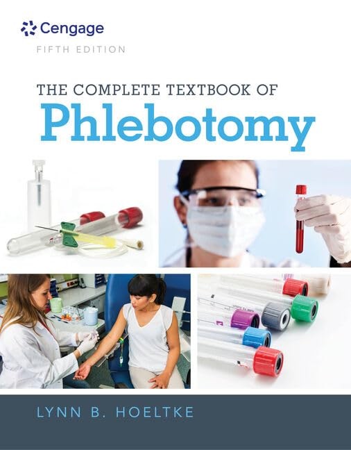 The Complete Textbook of Phlebotomy (…, Hoeltke, Lynn