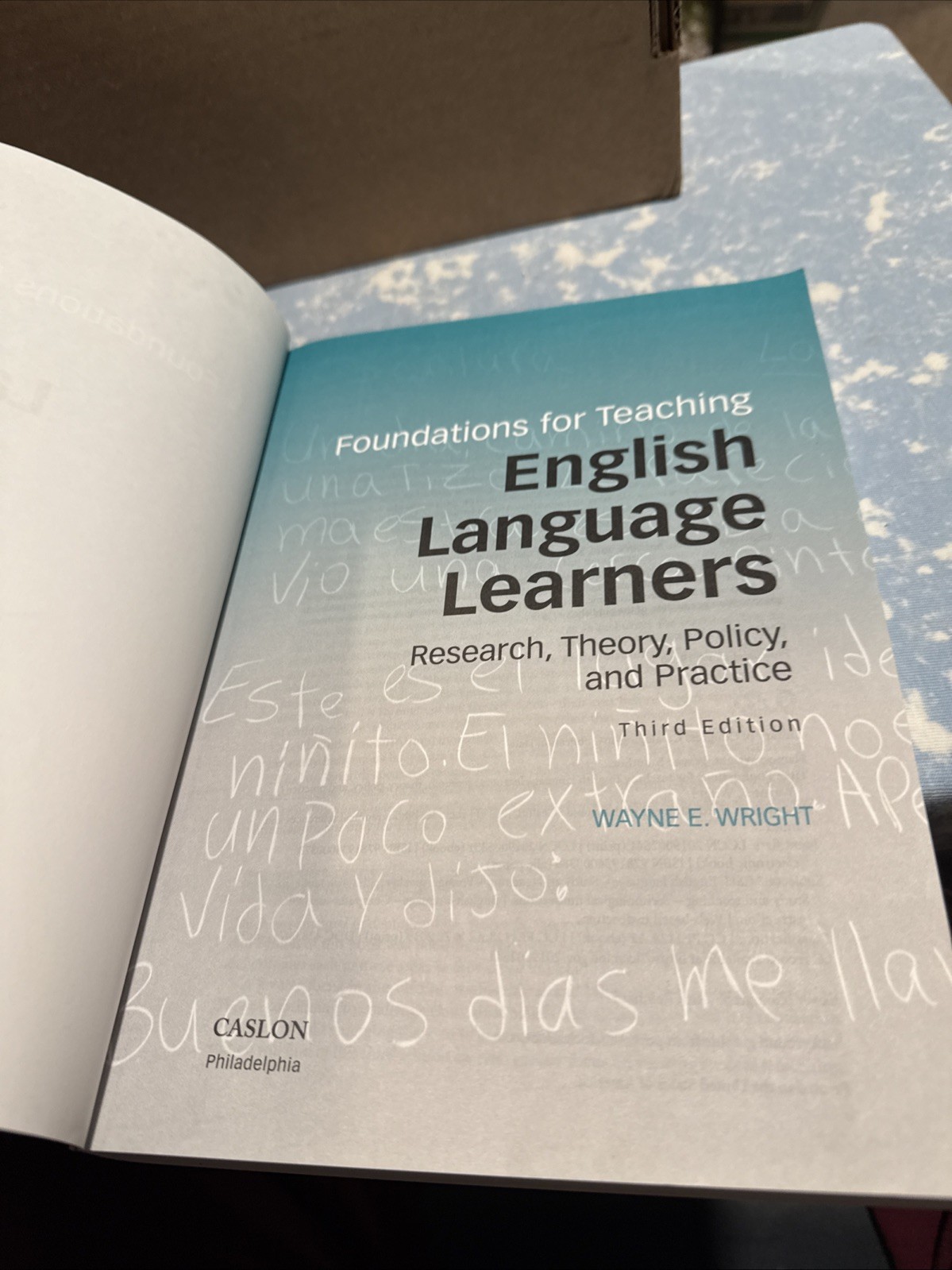 Foundations for Teaching English Language Learners Book, Third Edition 3rd