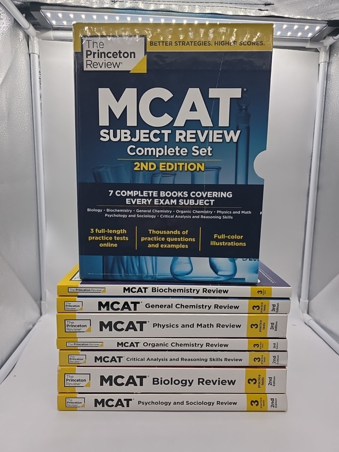 Princeton Review MCAT Subject Review Complete Box Set, 2nd Edition: 7 Comple…