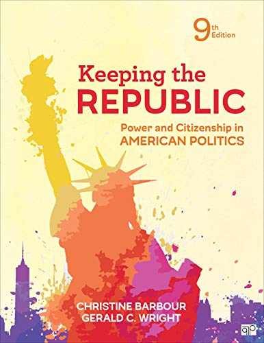 Keeping the Republic: – Paperback, by Barbour Christine; Wright – Very Good j