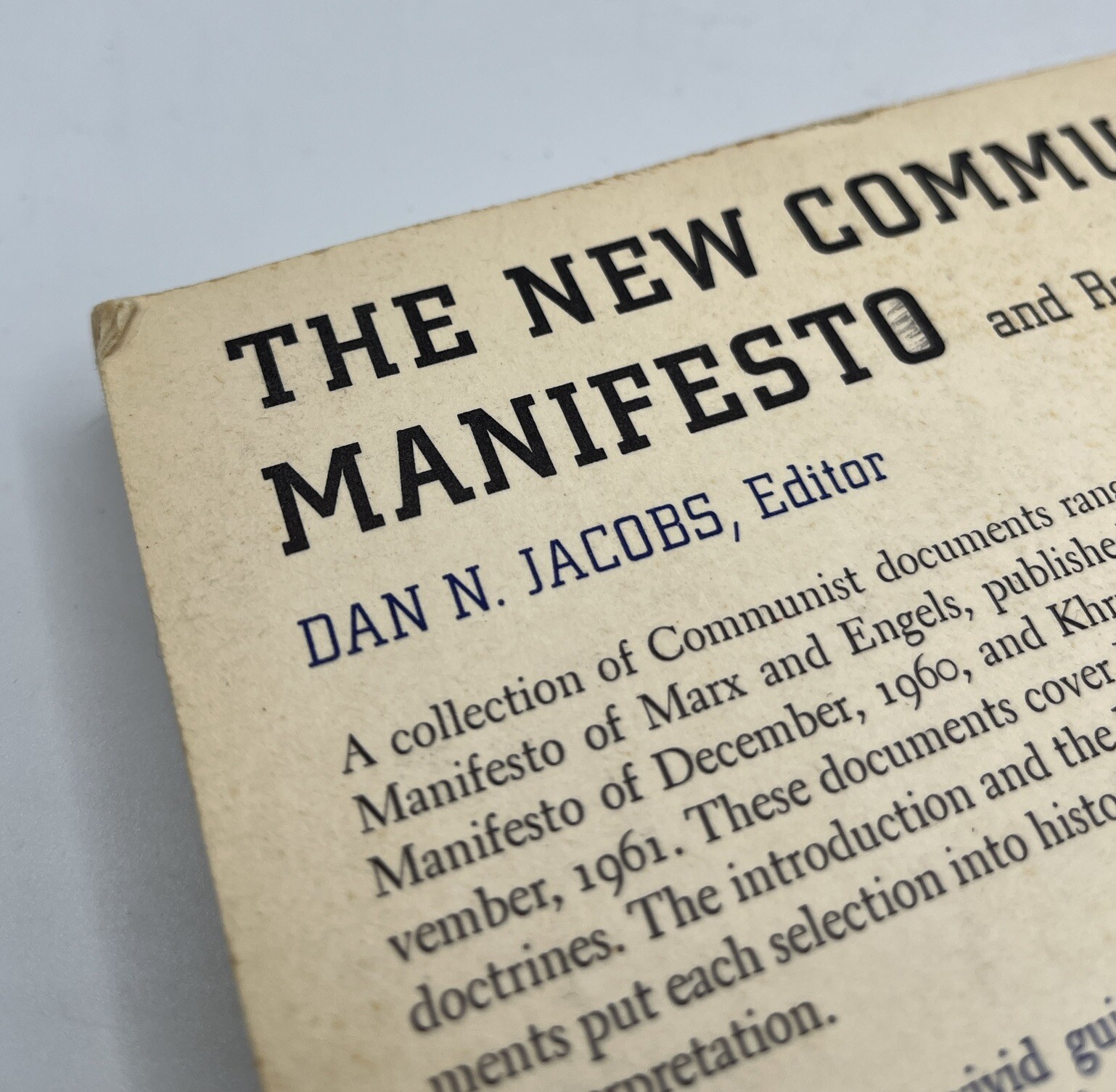 The New Communist Manifesto And Related Documents (2nd Edition)