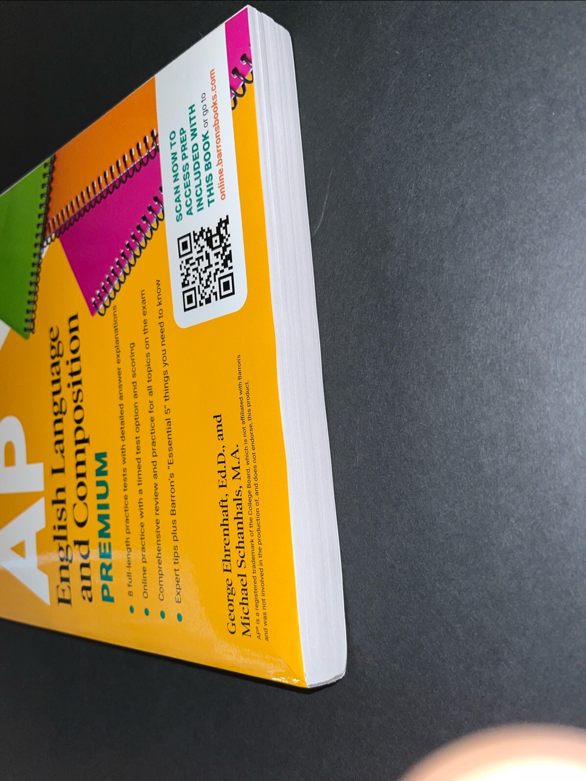 Barron’s Ap Prep Ser.: AP English Language and Composition Premium, 2025:…