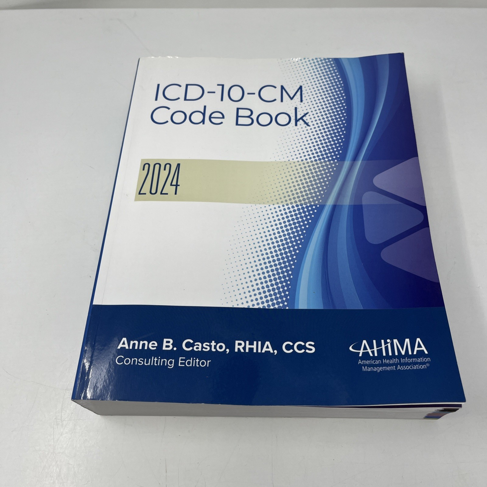 ICD-10-CM Code Book 2024 by Anne Casto (2023, Trade Paperback) A Bit Bent Up