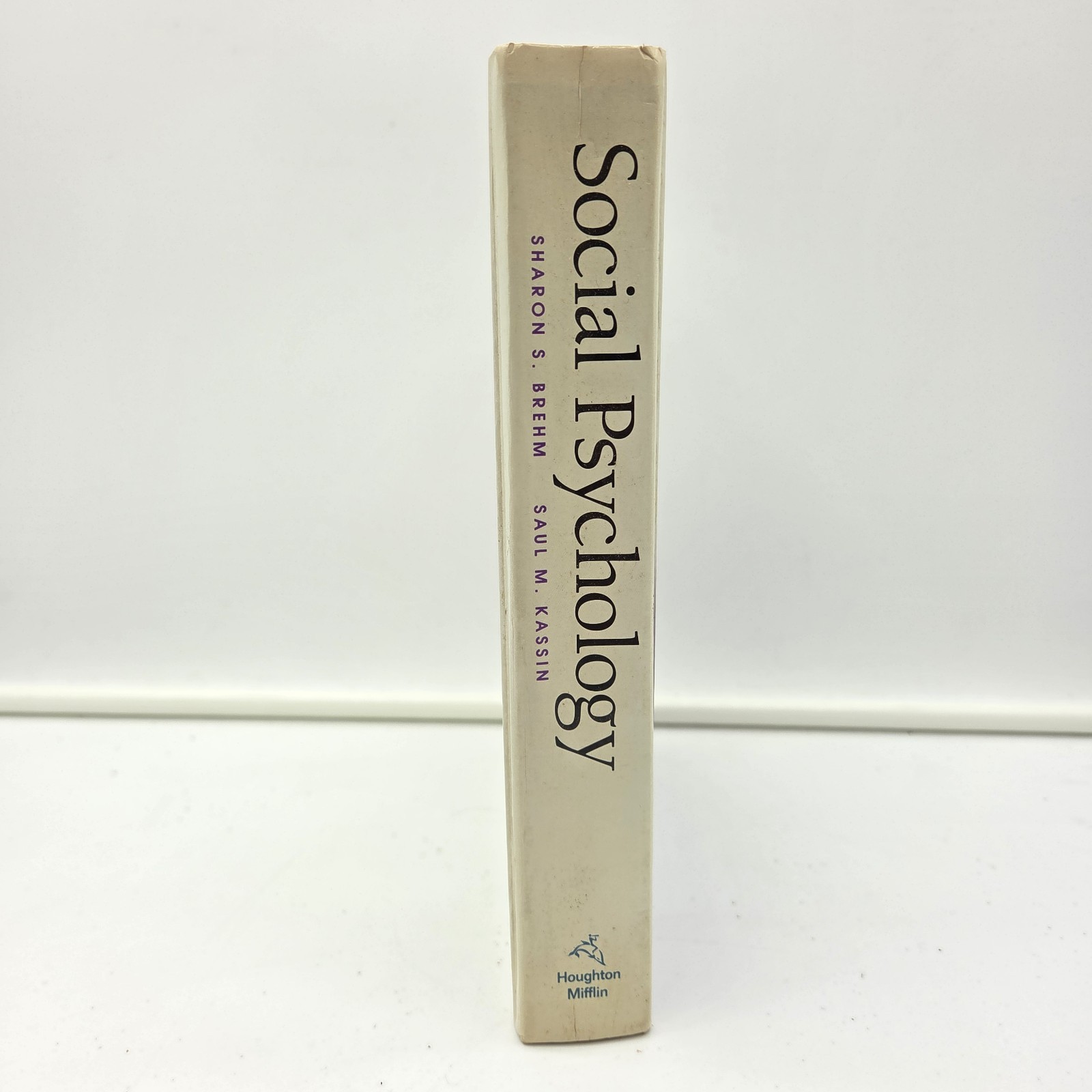 Social Psychology by Sharon S. Brehm and Saul M. Kassin (1989, Hardcover)