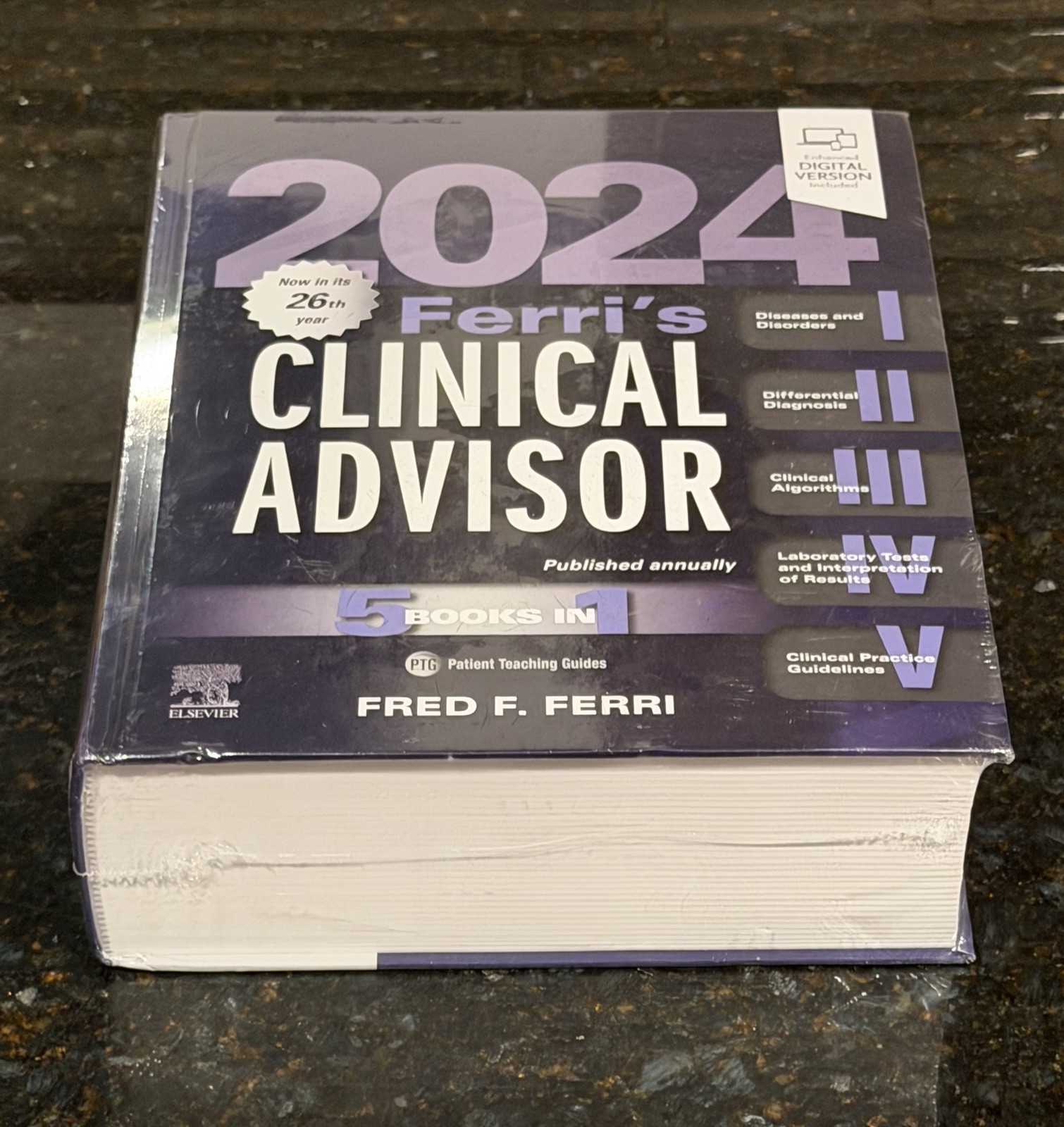 Ferri’s Clinical Advisor 2024 [Hardcover] Ferri MD, Fred F. Sealed New
