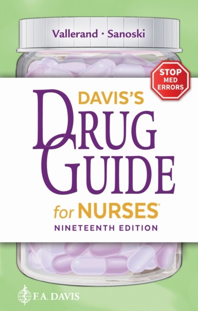 Daviss Drug Guide for Nurses by April Hazard Vallerand PAPERBACK 9781719650038