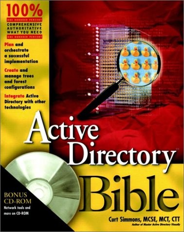 ACTIVE DIRECTORY BIBLE By Curt Simmons *Excellent Condition*