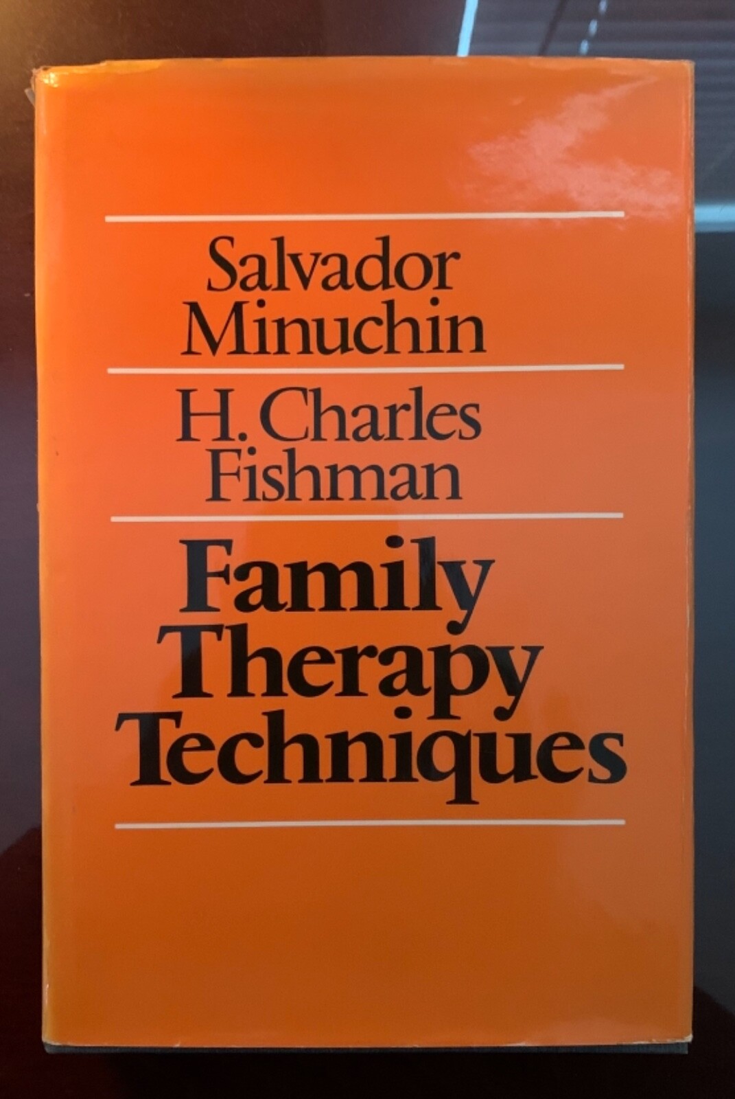 Family Therapy Techniques By Salvador Minuchin, H.Charles Fishman Hardcover Book