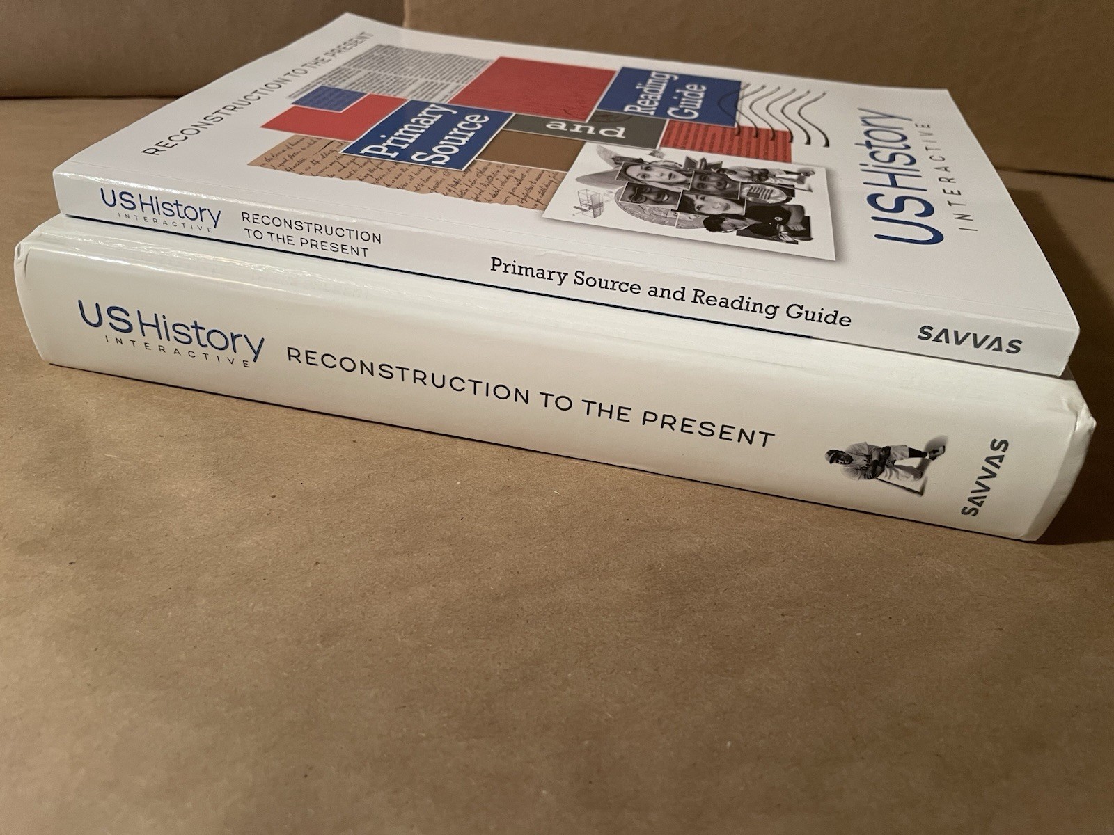 US History 2-Book Bundle: Student Text, AND the Primary Source/Reading Guide