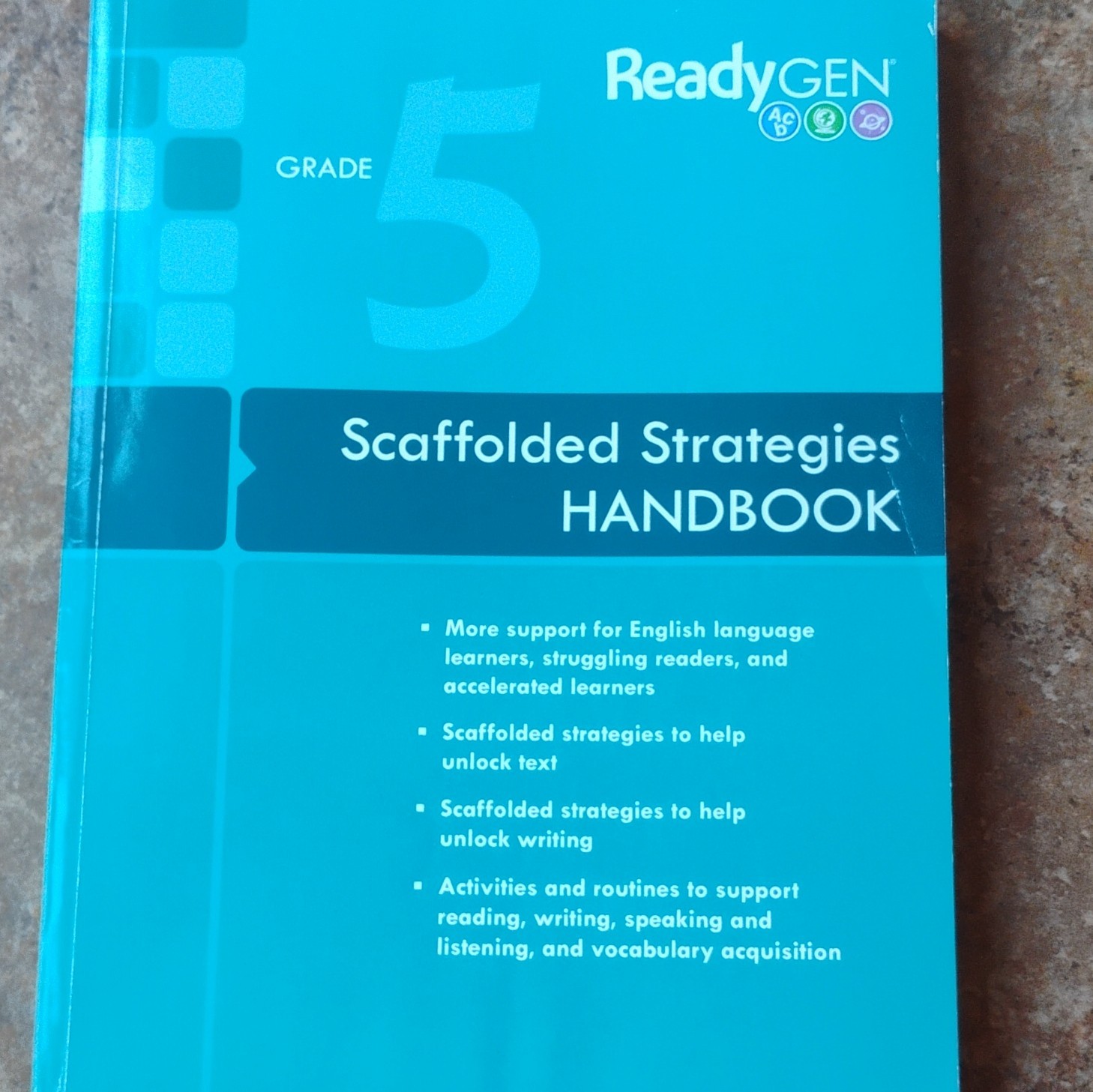 Pearson ReadyGEN Grade 5 Scaffolded Strategies Handbook