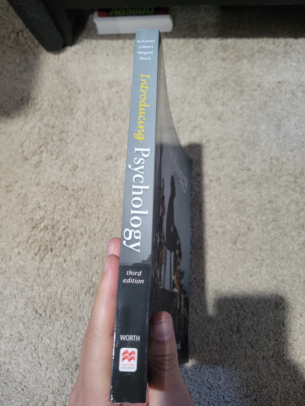 Introducing Psychology Third Edition Schacter Gilbert Wegner Nock Third Edition