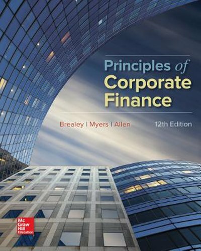 Principles of Corporate Finance by Professor Brealey, Richard A: New