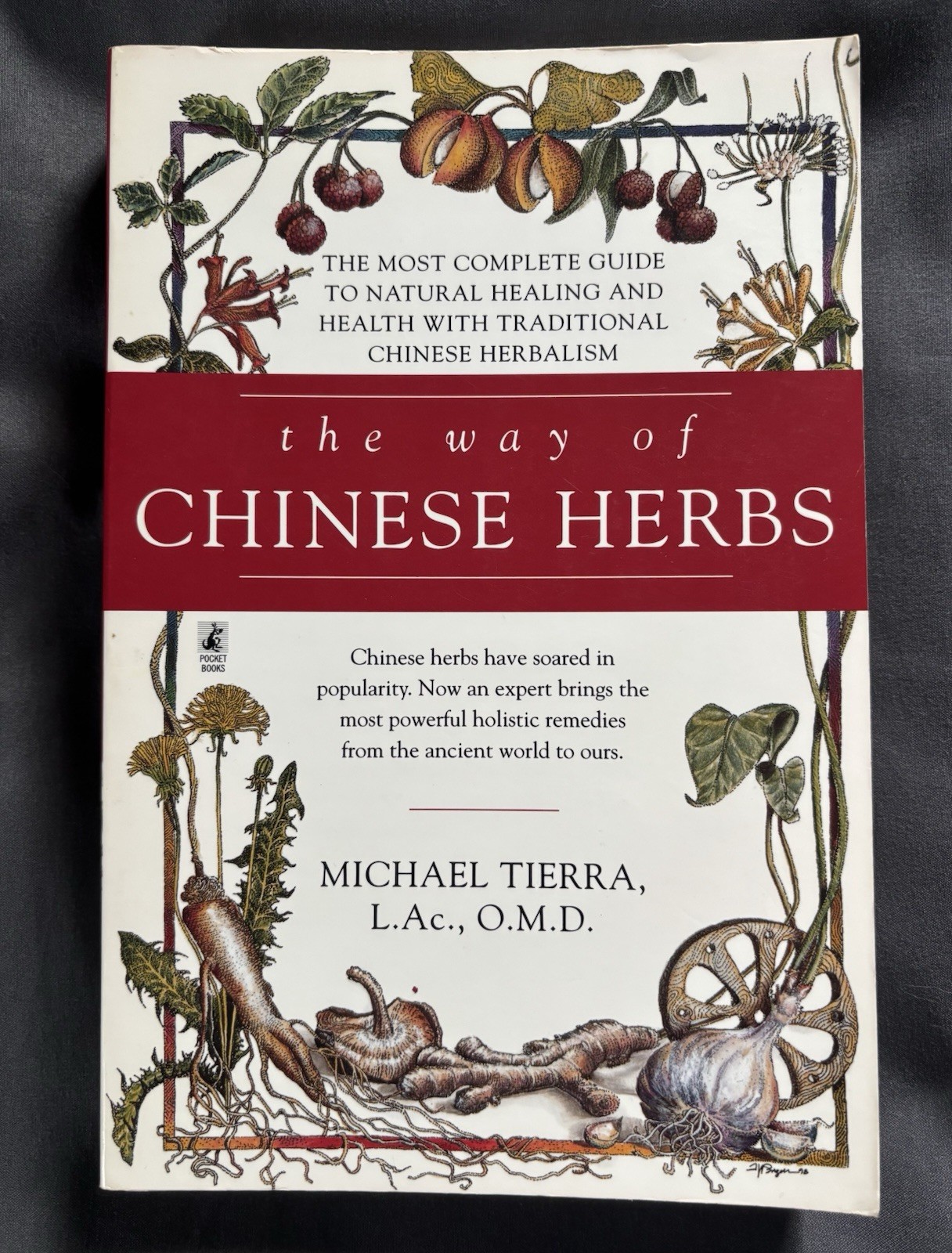 The Way of Chinese Herbs by Michael Tierra (1998, Trade Paperback)