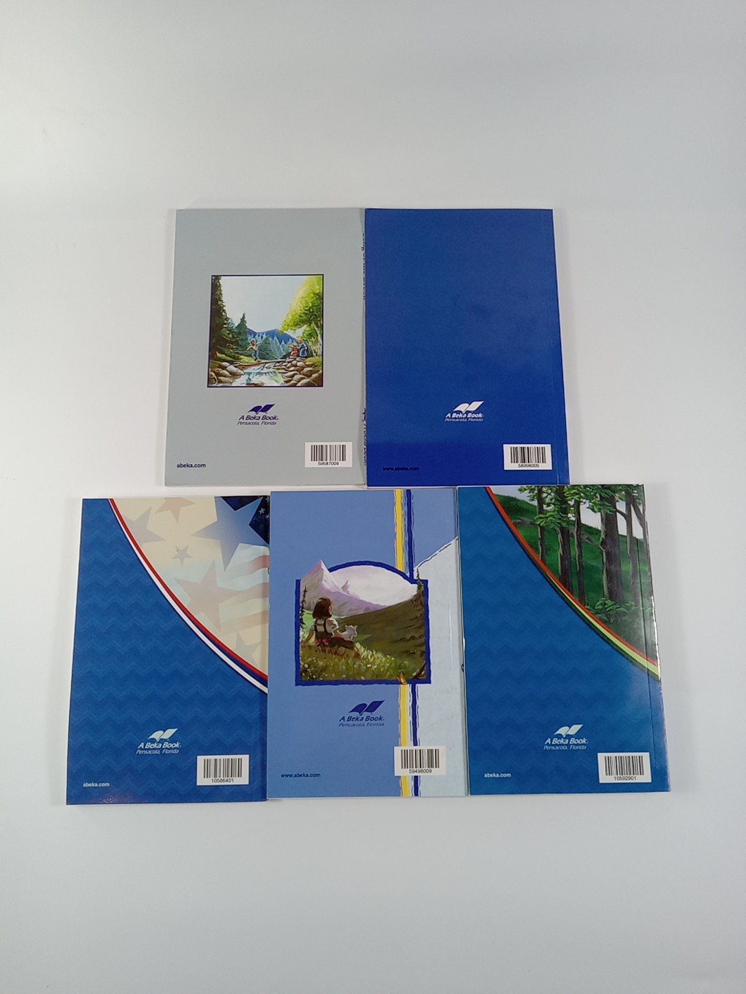 Abeka Reading Program 4th Grade Student Readers Homeschool Lot of 5