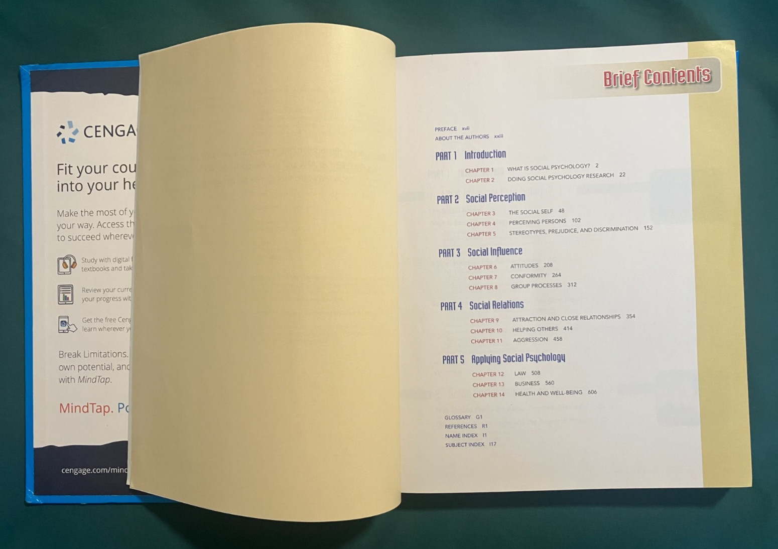 Mindtap Course List Series: Social Psychology 11th Ed