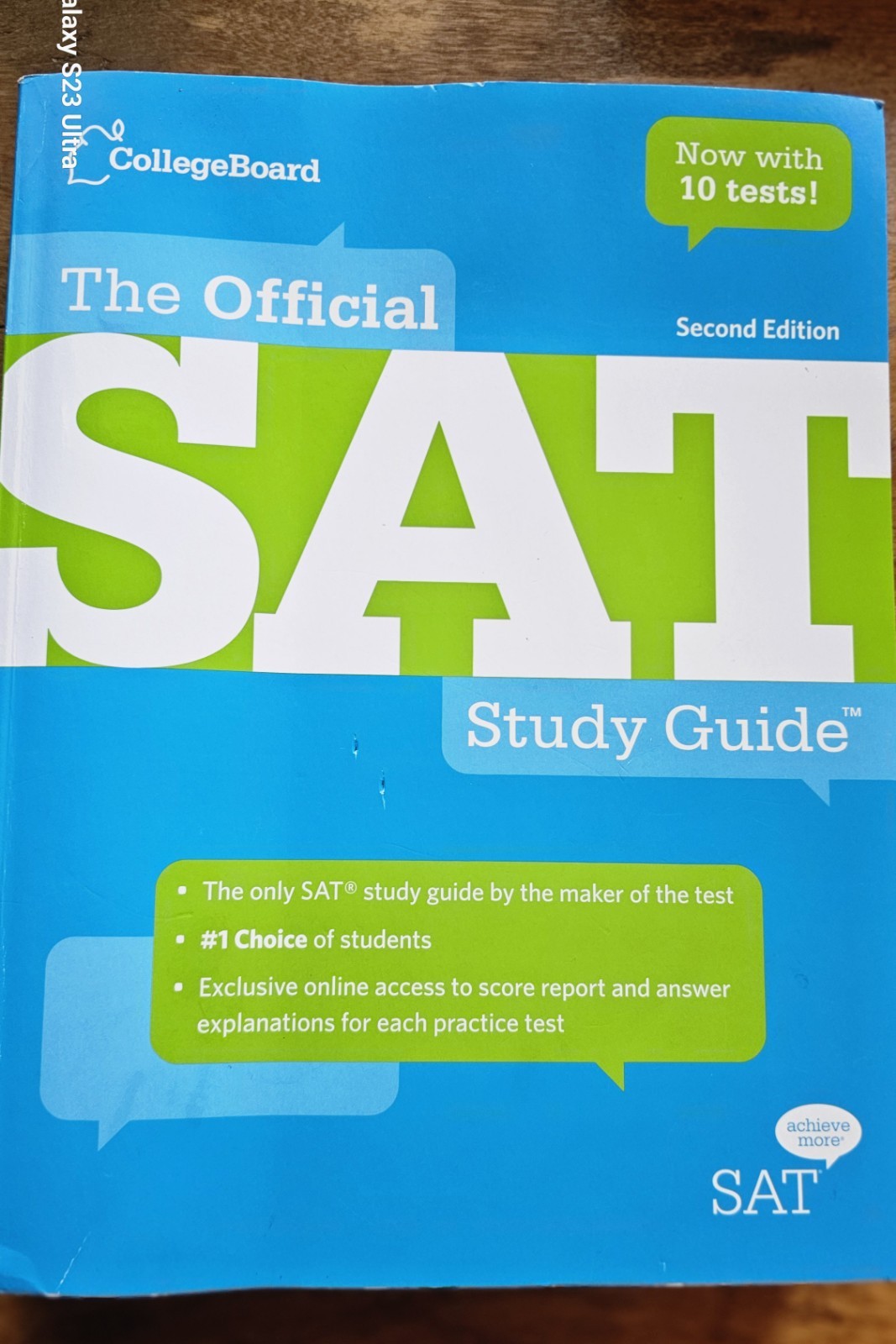 Official SAT Study Guide by College Board Staff (2009, Trade Paperback)