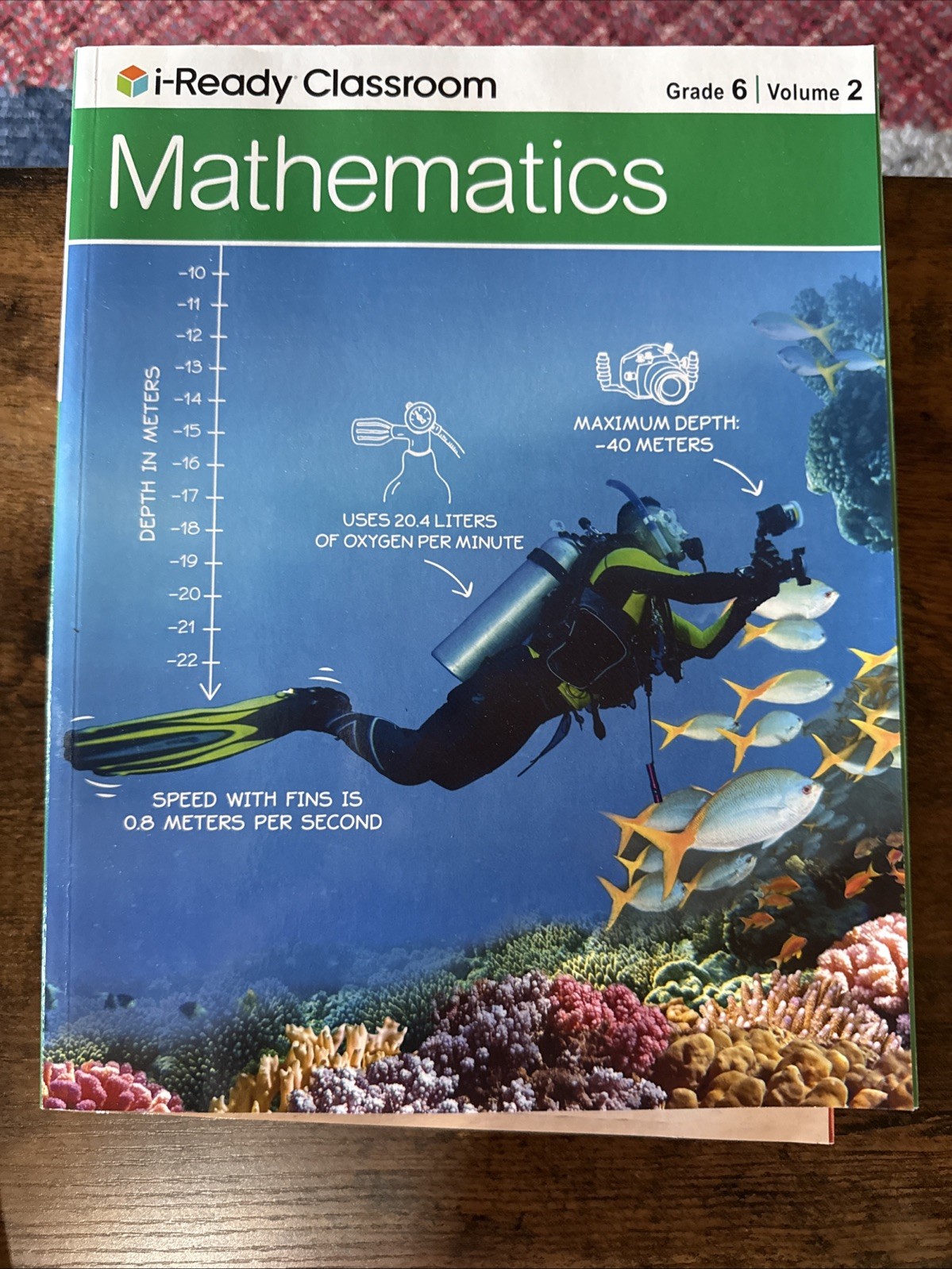 NEW i-Ready Classroom Mathematics Grade 6 Volume 2 workbook Ratio Algebra