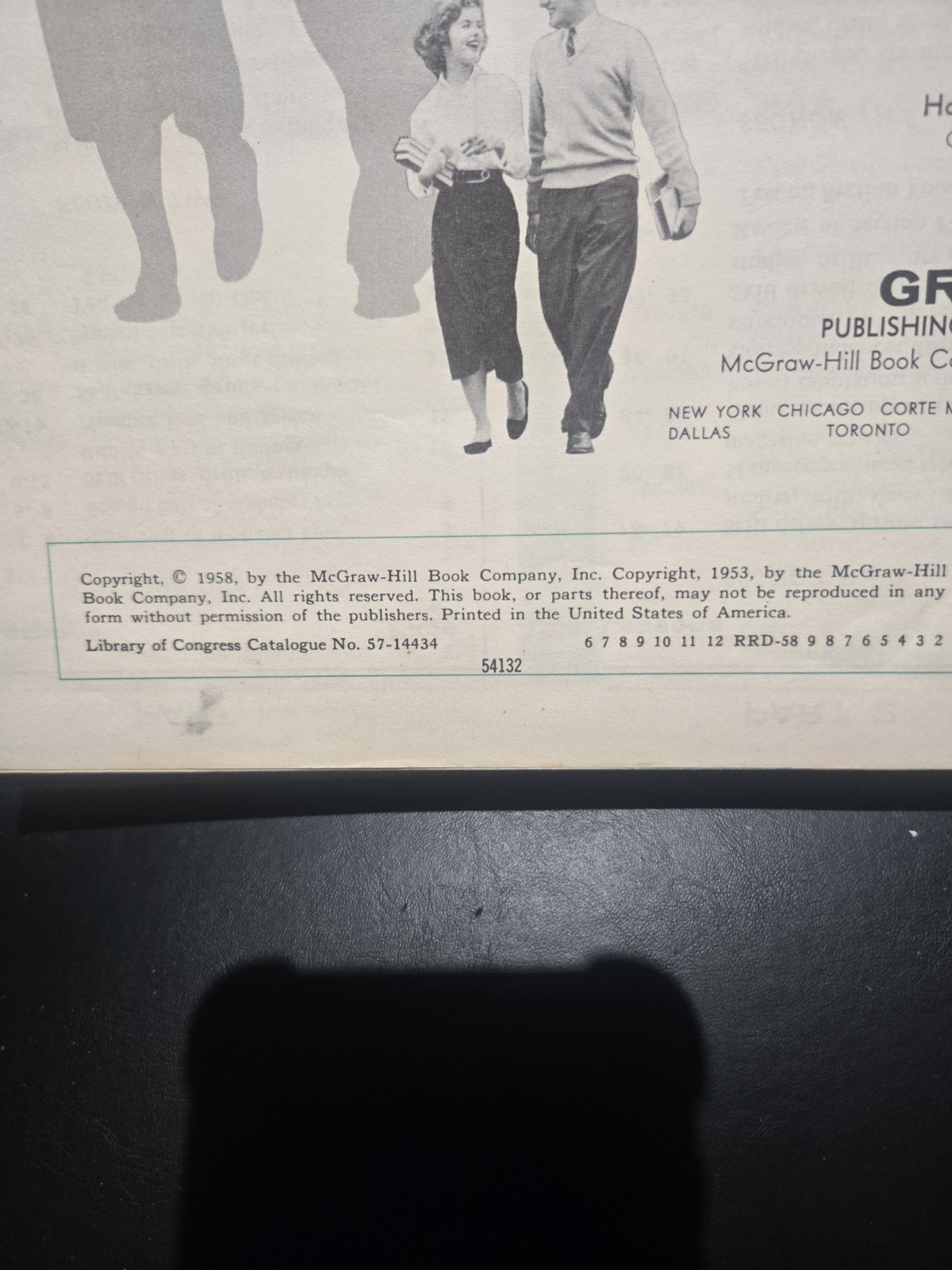 Gregg Typing Complete Course Second Edition Textbook Rowe-Lloyd 1958 School Book