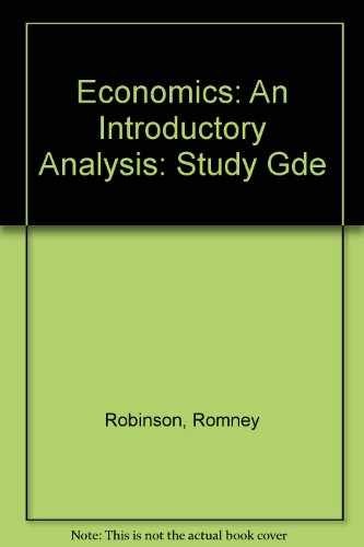Robinson: Study Guide to Accompany – Paperback, by Romney Robinson – Very Good