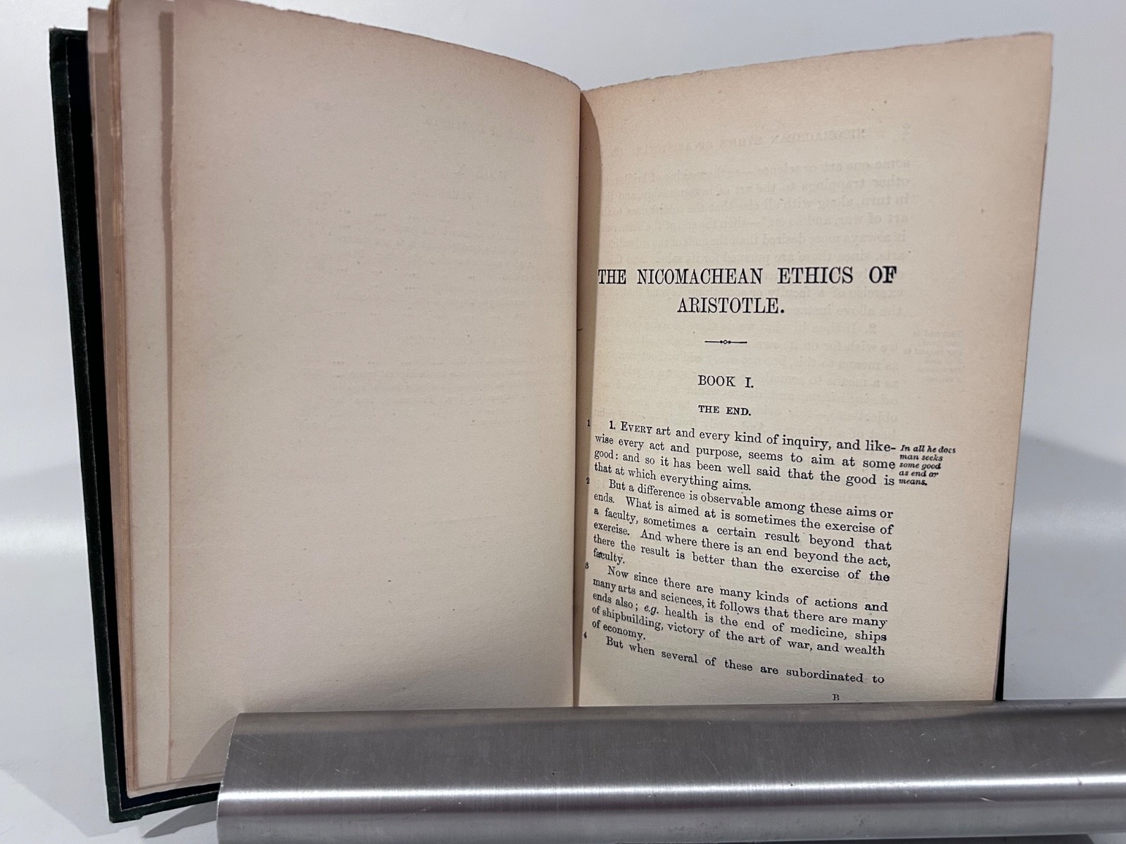 Peters: Nicomachean Ethics of Aristotle, Kegan Paul 1909, 7th ed.