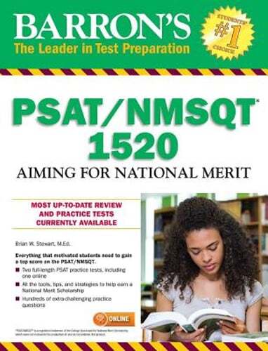 Barron’s PSAT/NMSQT 1520: Aiming for National Merit by Brian W. Stewart: Used