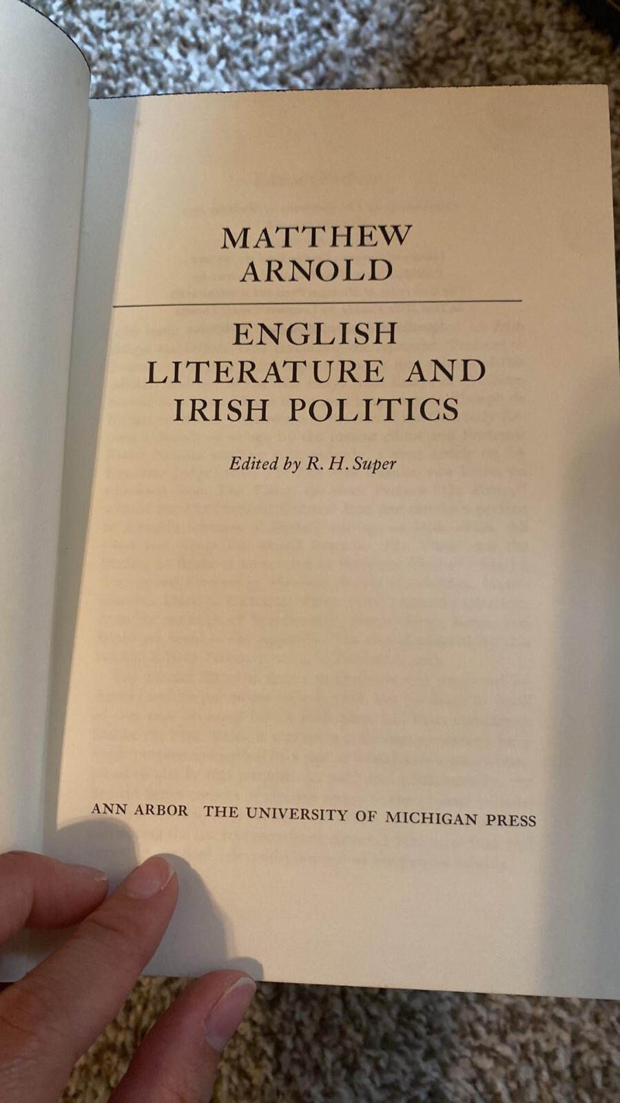 The Complete Prose Works of Matthew Arnold Eleven Volumes Complete Set Very Rare