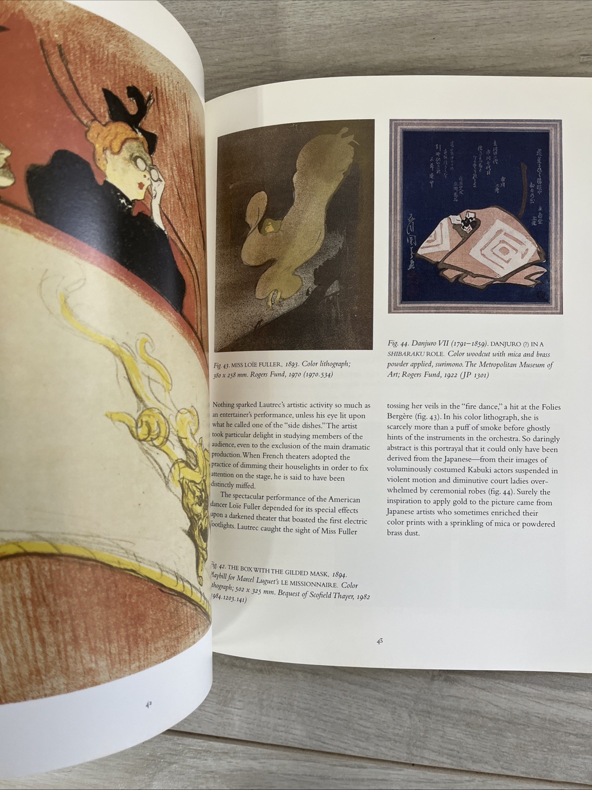 TOULOUSE-LAUTREC IN THE METROPOLITAN MUSEUM OF ART By Colta Ives – Very Good C1