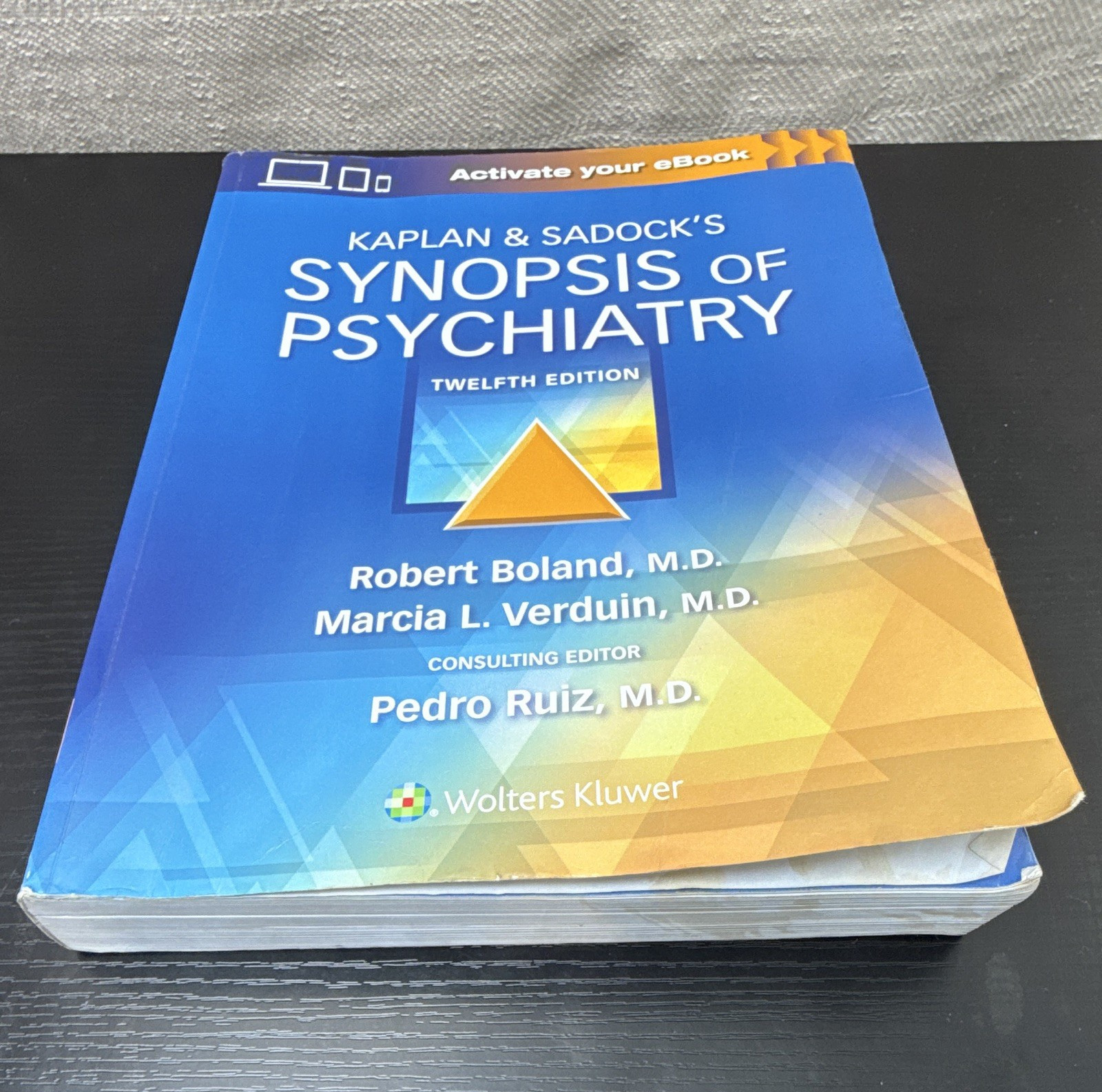 Wolters Kluwer Kaplan & Sadock’s Synopsis of Psychiatry 12th Ed PB 2021