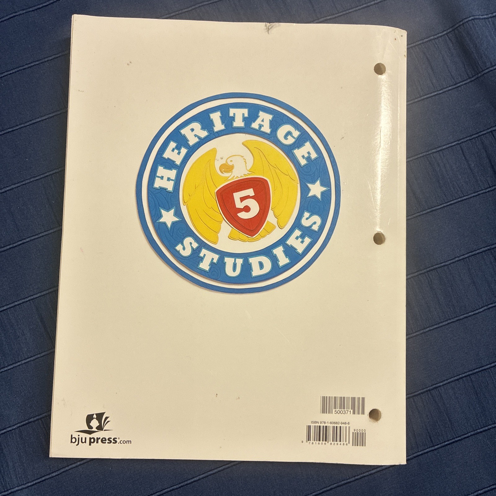 BJU Heritage Studies 5 Student Activities Manual – Activity Workbook 4th Ed Gr 5