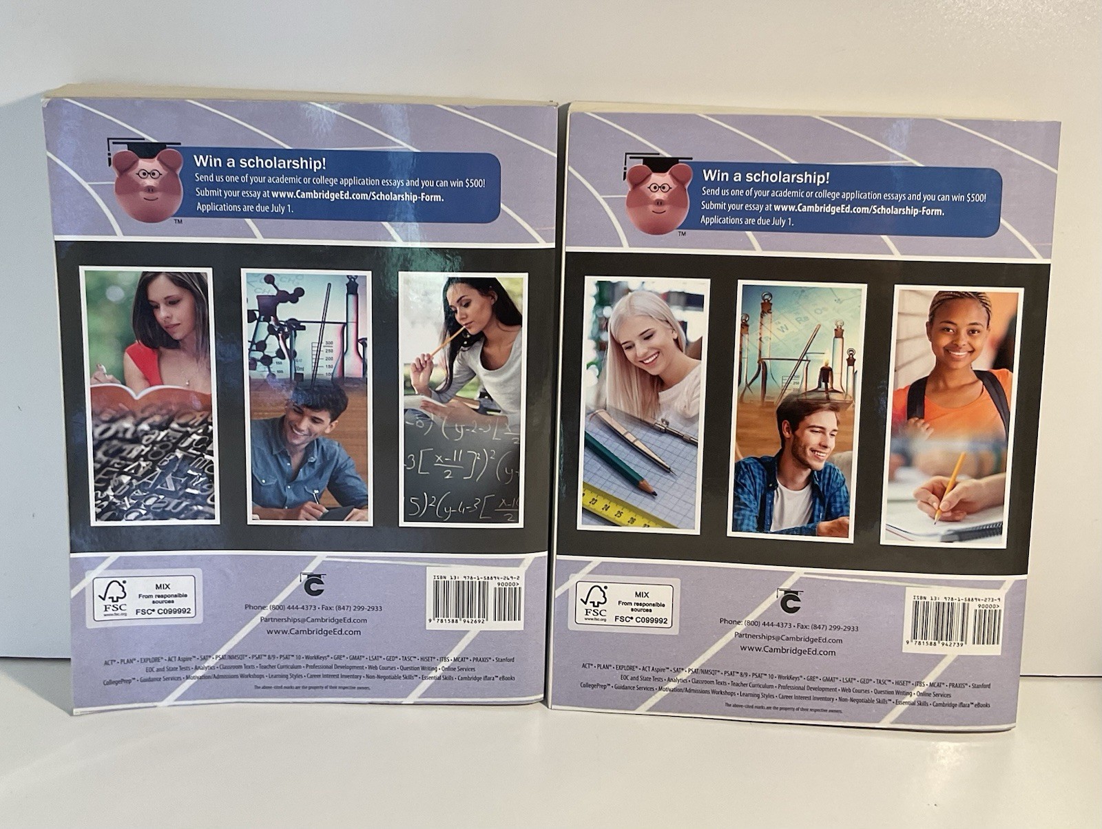 Victory for the SAT Test And The Practice Book 13th Edition SET, Cambridge, Used