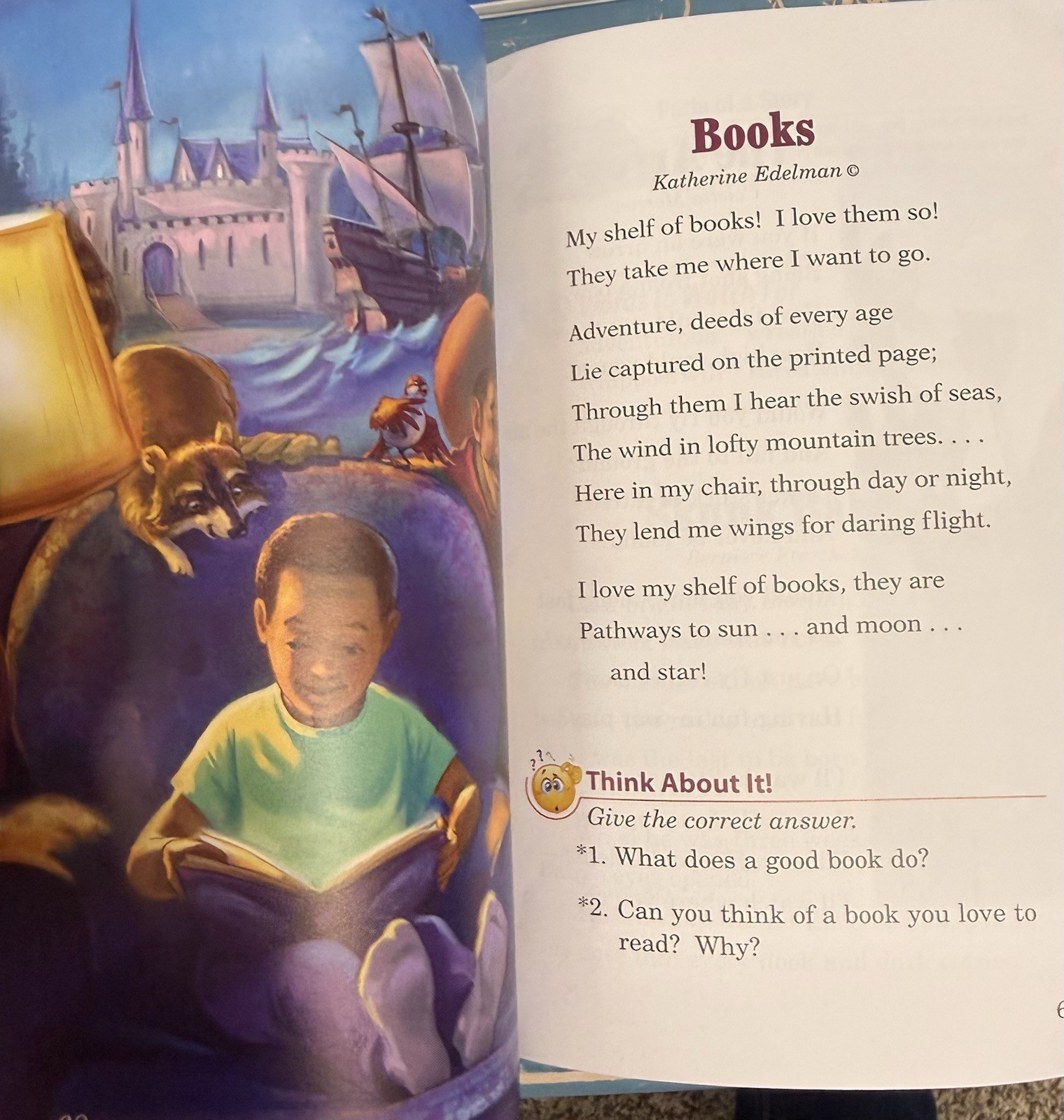 Abeka grade 2 readers, B, C, D, E – Good Condition