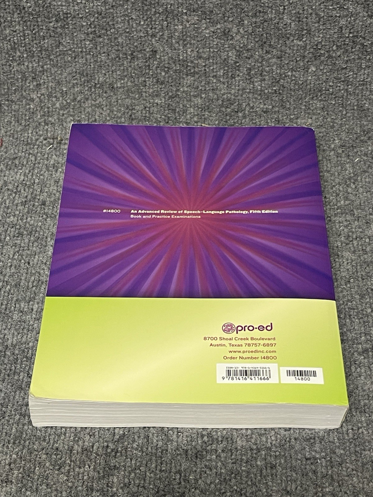 An Advanced Review of Speech-Language Pathology: Preparation for the Praxis SL..