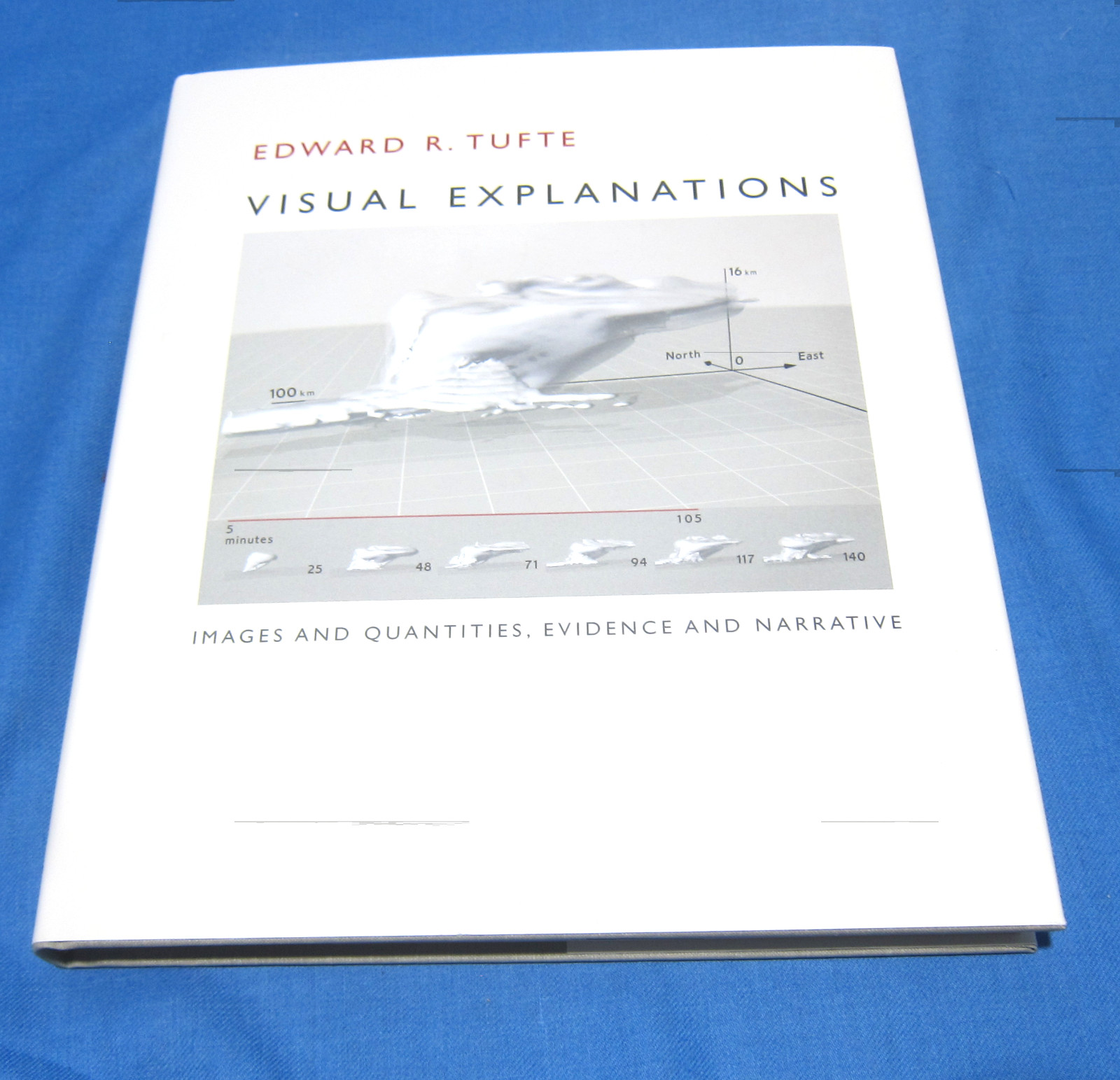 Set of 3 Edward Tufte Hardcover Books Visual Display Explanations Info 2 Signed