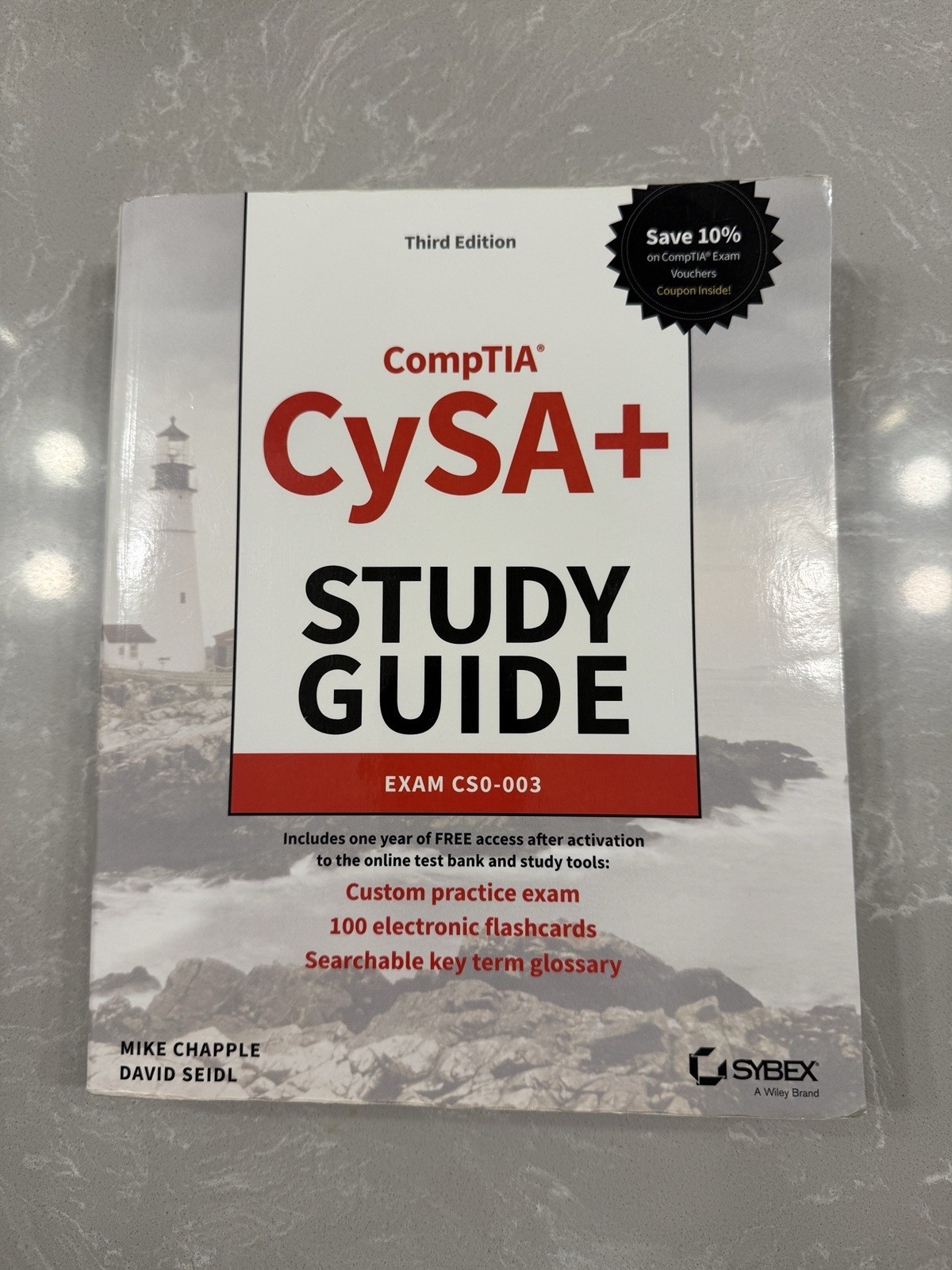 CompTIA CySA+ Study Guide: Exam CS0-003 (Sybex Study Guide), Chapple, Mike,Seidl