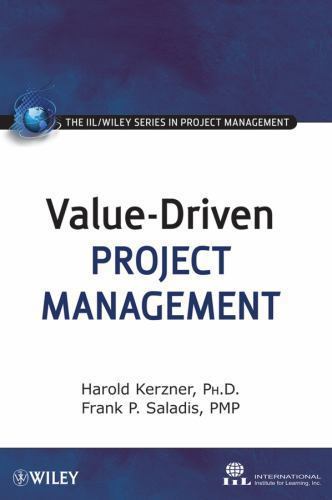 Value-Driven Project Management – 9780470500804, Harold Kerzner, hardcover