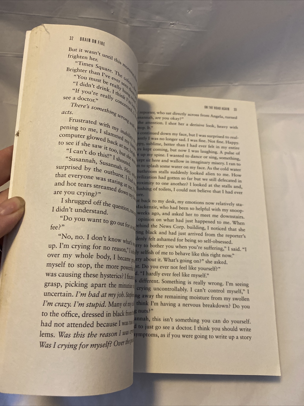 Brain on Fire – Susannah Cahalan (Paperback, 2012)